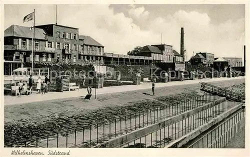 AK / Ansichtskarte Wilhelmshaven Suedstrand Kat. Wilhelmshaven