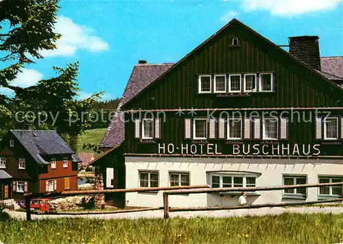 AK / Ansichtskarte Muehlleiten Vogtland Hotel Buschhaus