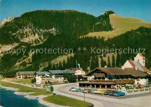 AK / Ansichtskarte Spitzingsee Gasthof Sankt Bernhard Kat. Schliersee