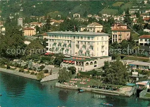 AK / Ansichtskarte Locarno TI Hotel Reber Kat. Locarno