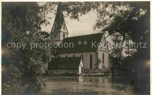 AK / Ansichtskarte Blaubeuren Klosterkirche Blautopf Kat. Blaubeuren