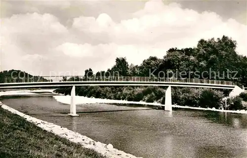 AK / Ansichtskarte Brandenburg Dietenheim Kurhotel  Iller Bruecke Kat. Dietenheim