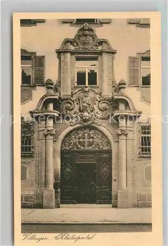 AK / Ansichtskarte Villingen Schwenningen Klosterportal Kat. Villingen Schwenningen