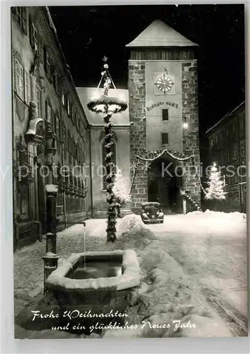 AK / Ansichtskarte Villingen Schwenningen Bickentor Winter Kat. Villingen Schwenningen