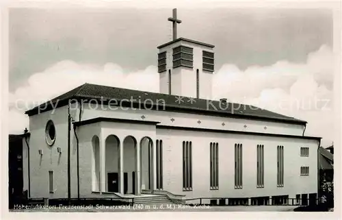 AK / Ansichtskarte Freudenstadt Katholische Kirche Kat. Freudenstadt