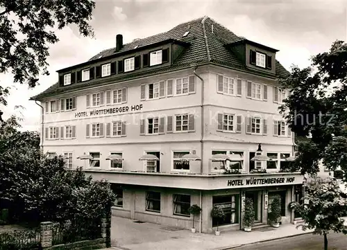 AK / Ansichtskarte Freudenstadt Hotel Wuerttemberger Hof Kat. Freudenstadt