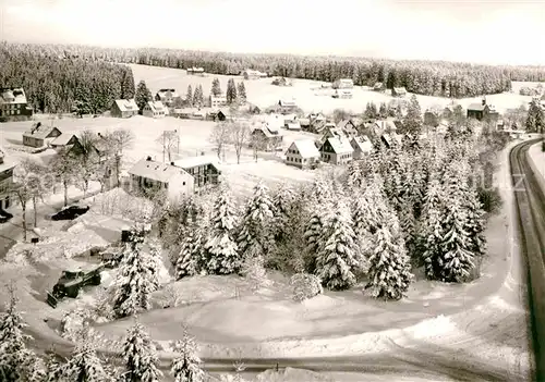 AK / Ansichtskarte Kniebis Freudenstadt Winterpanorama Kat. Freudenstadt