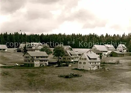 AK / Ansichtskarte Kniebis Freudenstadt Teilansicht Kat. Freudenstadt