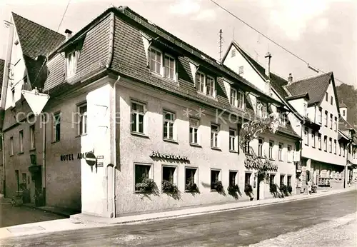 AK / Ansichtskarte Blaubeuren Hotel Adler Kat. Blaubeuren