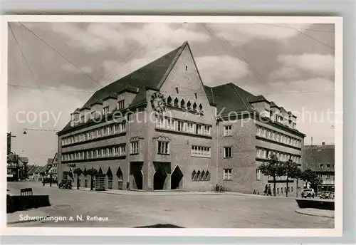 AK / Ansichtskarte Schwenningen Neckar Rathaus Kat. Villingen Schwenningen