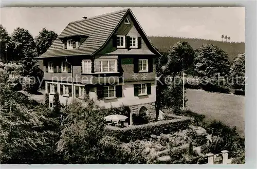 AK / Ansichtskarte Freudenstadt Haus Mohn Kat. Freudenstadt