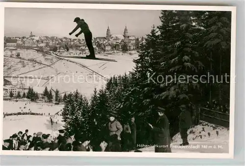 AK / Ansichtskarte Freudenstadt Panorama Sprungschanze Kat. Freudenstadt