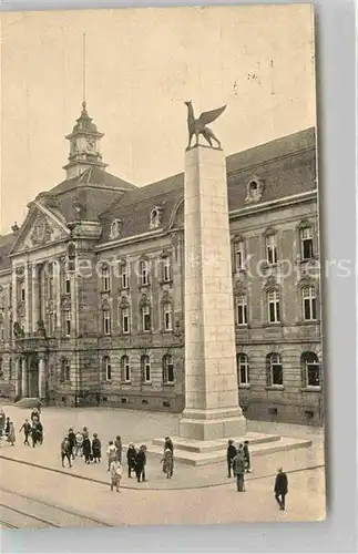 AK / Ansichtskarte Karlsruhe Baden 109er Denkmal