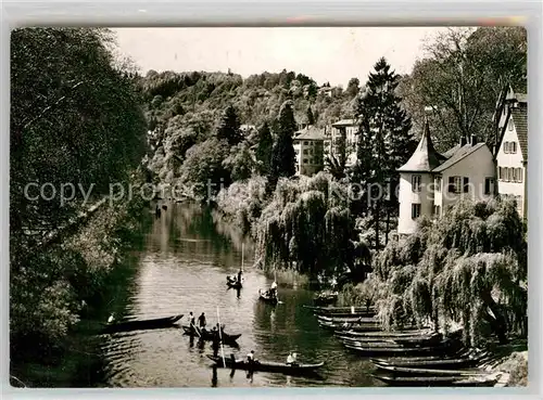 AK / Ansichtskarte Tuebingen Neckar Hoelderlinturm Kat. Tuebingen