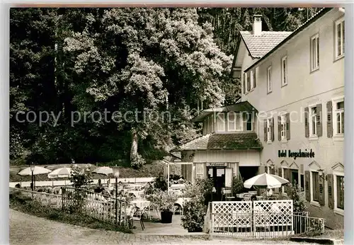 AK / Ansichtskarte Marxzell Waldhotel Bergschmiede Kat. Marxzell