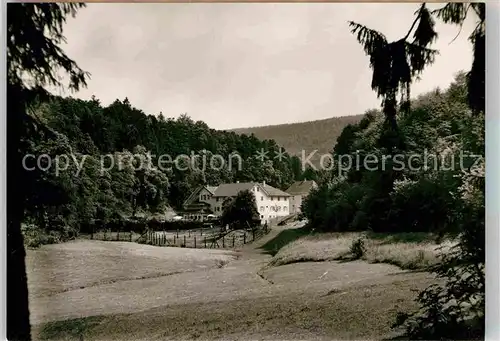 AK / Ansichtskarte Marxzell Waldhotel Bergschmiede Hirschgehege Kat. Marxzell