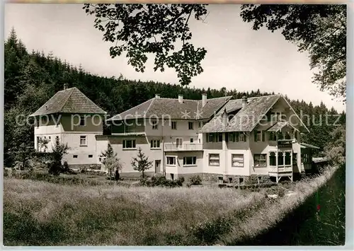 AK / Ansichtskarte Marxzell Waldhotel Bergschmiede Kat. Marxzell