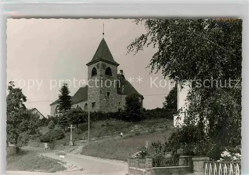 AK / Ansichtskarte Waldprechtsweier Kirche Kat. Malsch