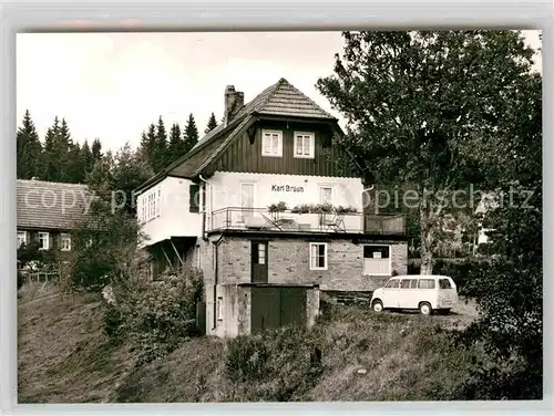 AK / Ansichtskarte Kniebis Freudenstadt Haus Braun Kat. Freudenstadt