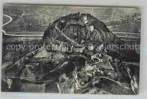 AK / Ansichtskarte Hohentwiel Ruine Luftaufaufnahme Zeppelin Kat. Singen (Hohentwiel)
