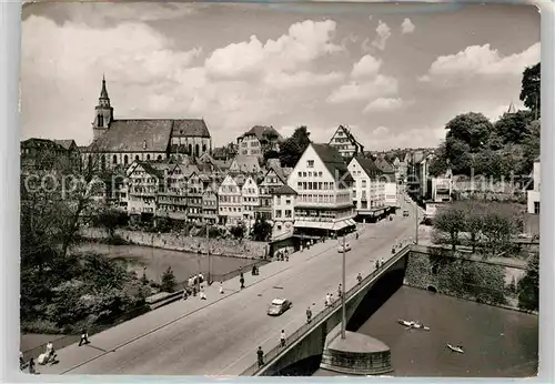 AK / Ansichtskarte Tuebingen Neckarbruecke Kat. Tuebingen