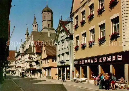 AK / Ansichtskarte Biberach Riss Hindenburgstrasse Kat. Biberach an der Riss