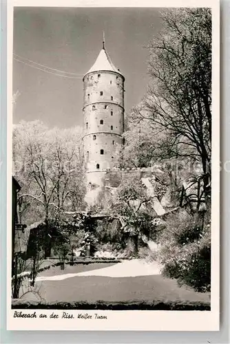 AK / Ansichtskarte Biberach Riss Weisser Turm Kat. Biberach an der Riss