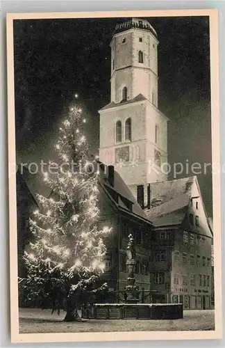 AK / Ansichtskarte Biberach Riss Marktplatz Kat. Biberach an der Riss