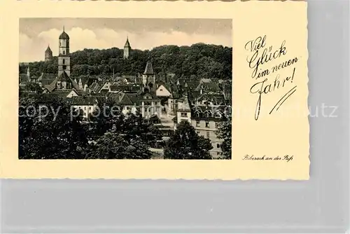 AK / Ansichtskarte Biberach Riss Stadtpfarrkirche Weisser Turm Ulmer Tor Gigelturm  Kat. Biberach an der Riss