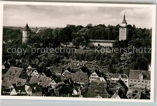 AK / Ansichtskarte Biberach Riss Weisser Turm Gigelturm Kat. Biberach an der Riss