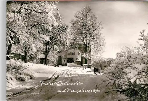 AK / Ansichtskarte Unterjesingen Genesungsheim Schloss Roseck Kat. Tuebingen