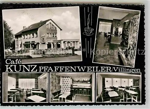 AK / Ansichtskarte Pfaffenweiler Villingen Schwenningen Cafe Kunz Kat. Villingen Schwenningen