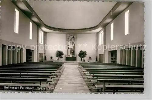 AK / Ansichtskarte Feilnbach Herz Jesu Kirche Altar Kat. Bayrischzell