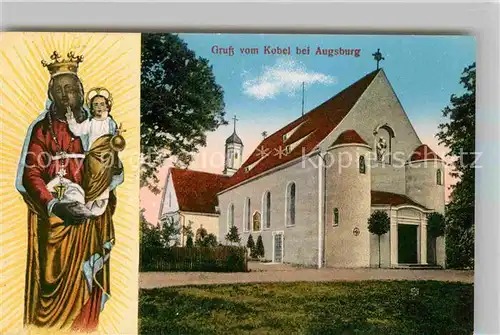 AK / Ansichtskarte Augsburg Kobel Kirche Kat. Augsburg