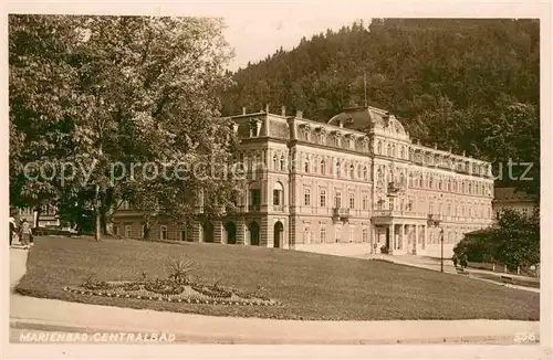 AK / Ansichtskarte Marienbad Tschechien Boehmen Centralbad Kat. Marianske Lazne