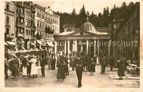 AK / Ansichtskarte Marienbad Tschechien Boehmen Krizovy pramen Kreuzbrunnen Kat. Marianske Lazne