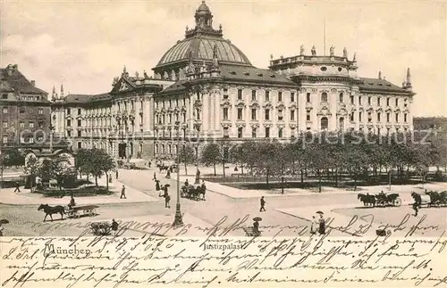 AK / Ansichtskarte Muenchen Justizpalast Kat. Muenchen