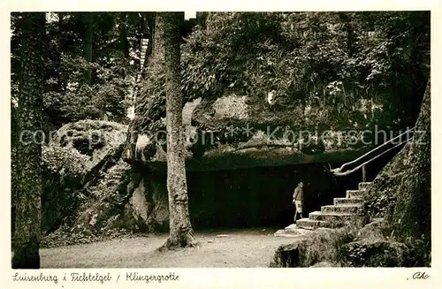 AK / Ansichtskarte Luisenburg Klingengrotte Kat. Wunsiedel
