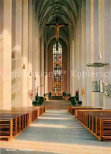 AK / Ansichtskarte Muenchen Frauenkirche Kreuz Kat. Muenchen