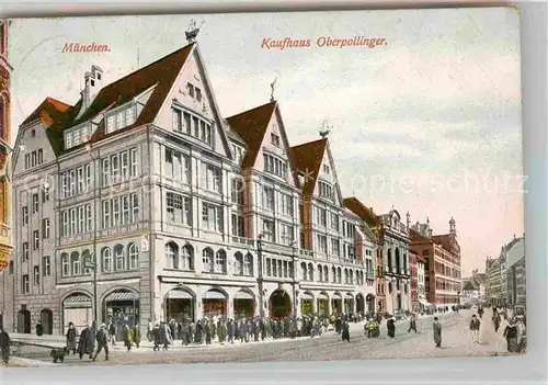 AK / Ansichtskarte Muenchen Kaufhaus Oberpollinger Kat. Muenchen