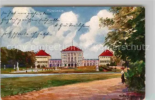 AK / Ansichtskarte Nymphenburg Schloss Kat. Muenchen