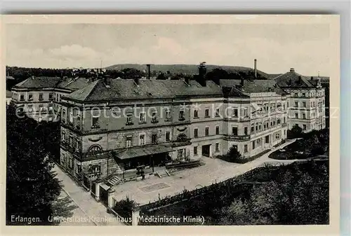 AK / Ansichtskarte Erlangen Universitaets Krankenhaus  Kat. Erlangen