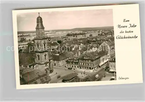 AK / Ansichtskarte Erlangen Hugenottenplatz Reformierte Kirche Kat. Erlangen