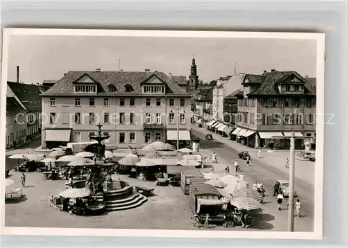 AK / Ansichtskarte Erlangen Marktplatz Kat. Erlangen