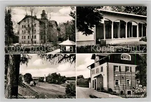 AK / Ansichtskarte Oberoelkofen Genesungsheim Liegehalle Restauration Kat. Grafing b.Muenchen