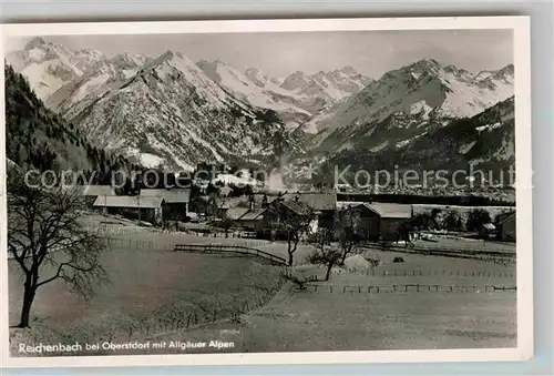 AK / Ansichtskarte Reichenbach Oberstdorf Panorama Kat. Oberstdorf