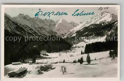 AK / Ansichtskarte Schwand Oberstdorf Panorama Kat. Oberstdorf