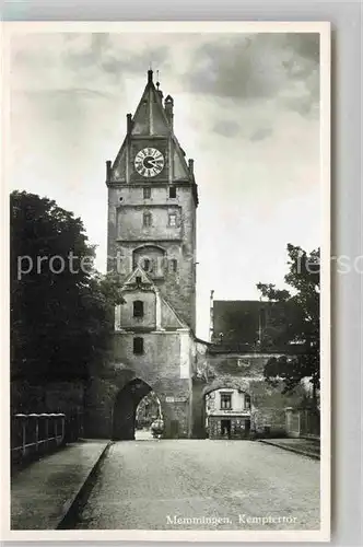 AK / Ansichtskarte Memmingen Kemptertor Kat. Memmingen