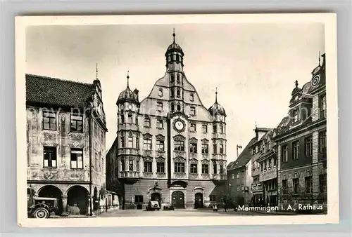 AK / Ansichtskarte Memmingen Rathaus Kat. Memmingen