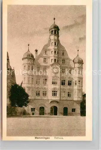 AK / Ansichtskarte Memmingen Rathaus Kat. Memmingen